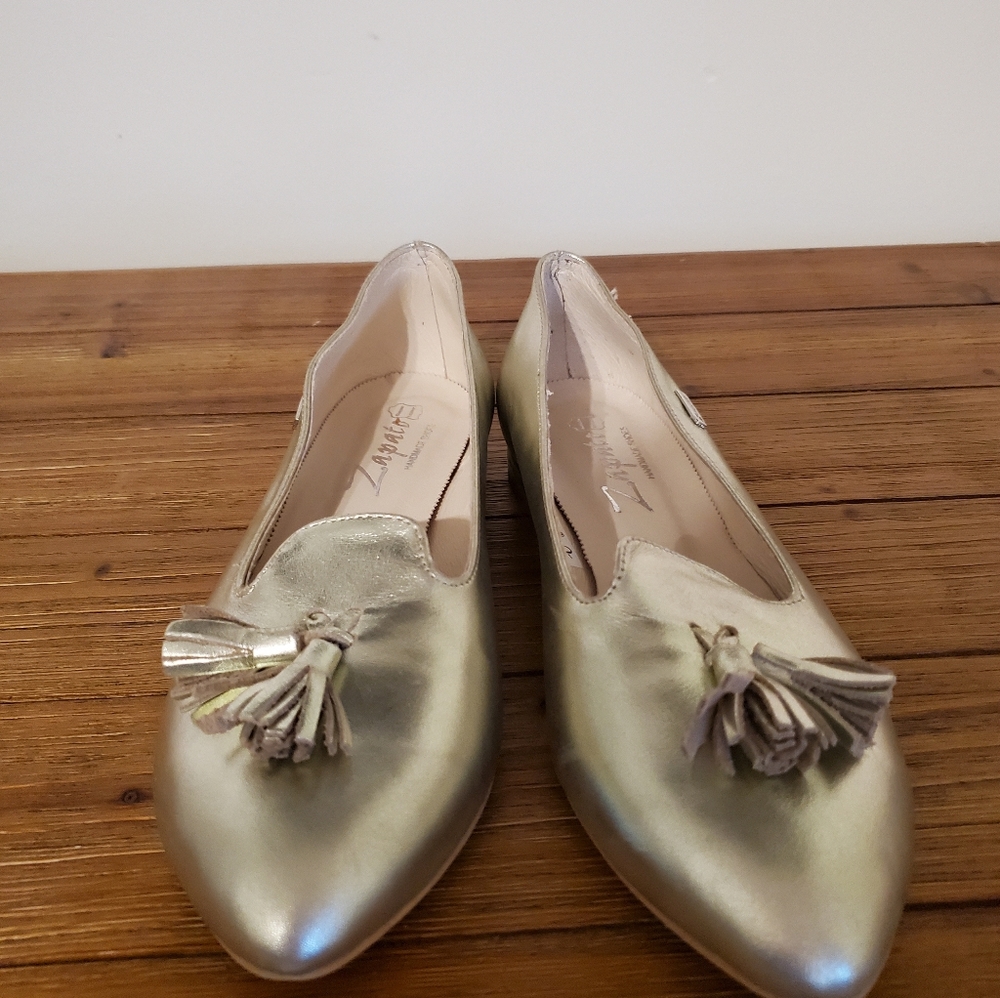 Zapato Leather Flats size 41